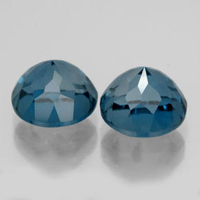 Achetez naturel ct bleue topaze gems, coupe roude, en provenance brésil chez gemselect. en stock, livraison internationale!