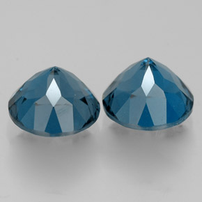 Achetez naturel ct bleue topaze gems, coupe roude, en provenance brésil chez gemselect. en stock, livraison internationale!