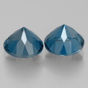 Achetez naturel ct bleue topaze gems, coupe roude, en provenance brésil chez gemselect. en stock, livraison internationale!
