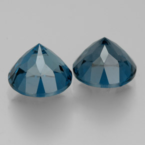 Achetez naturel ct bleue topaze gems, coupe roude, en provenance brésil chez gemselect. en stock, livraison internationale!