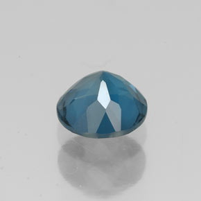 Topaze bleue naturelle coupe roude, 1,71 ct, VVS