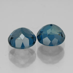 Achetez naturel ct bleue topaze gems, coupe roude, en provenance brésil chez gemselect. en stock, livraison internationale!