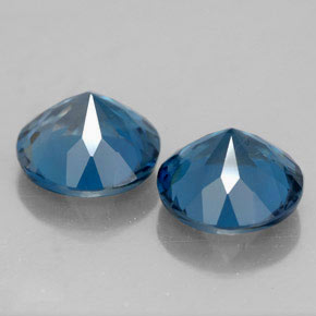 Achetez naturel ct bleue topaze gems, coupe roude, en provenance brésil chez gemselect. en stock, livraison internationale!