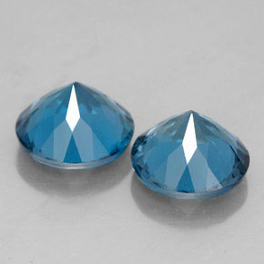 Achetez naturel ct bleue topaze gems, coupe roude, en provenance brésil chez gemselect. en stock, livraison internationale!