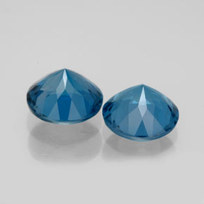 Achetez naturel ct bleue topaze gems, coupe roude, en provenance brésil chez gemselect. en stock, livraison internationale!