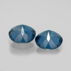 Achetez naturel ct bleue topaze gems, coupe roude, en provenance brésil chez gemselect. en stock, livraison internationale!