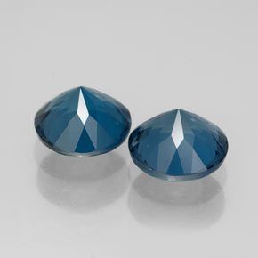 Achetez naturel ct bleue topaze gems, coupe roude, en provenance brésil chez gemselect. en stock, livraison internationale!