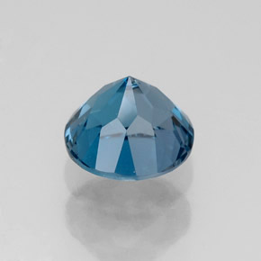 Topaze bleue naturelle coupe roude, 1,83 ct, VS