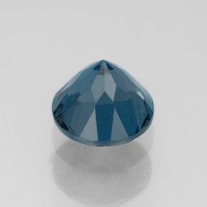 Topaze bleue naturelle coupe roude, 1,97 ct, VS-SI