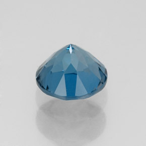 Topaze bleue naturelle coupe roude, 1,79 ct, VS