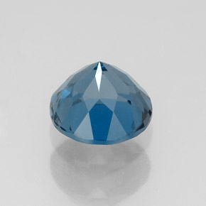 Topaze bleue naturelle coupe roude, 1,83 ct, VVS
