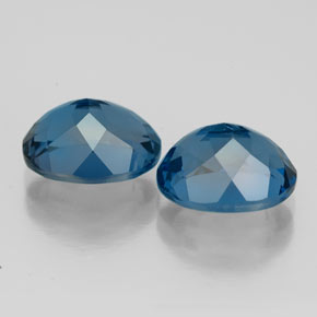 Achetez naturel ct bleue topaze gems, coupe ovale, en provenance brésil chez gemselect. en stock, livraison internationale!