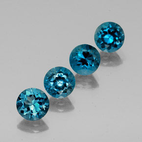 Achetez naturel ct bleue topaze gems, coupe roude, en provenance brésil chez gemselect. en stock, livraison internationale!