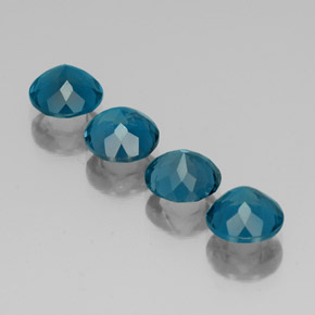 Achetez naturel ct bleue topaze gems, coupe roude, en provenance brésil chez gemselect. en stock, livraison internationale!