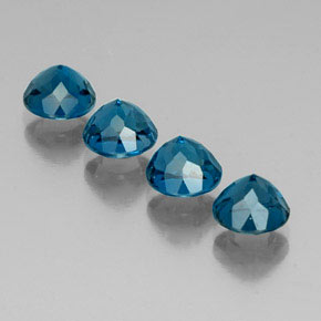 Achetez naturel ct bleue topaze gems, coupe roude, en provenance brésil chez gemselect. en stock, livraison internationale!
