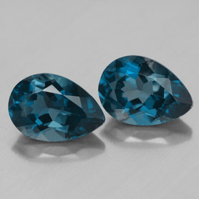Achetez naturel ct bleue topaze gems, en forme de poire, en provenance brésil chez gemselect. en stock, livraison internationale!