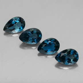 Achetez naturel ct bleue topaze gems, en forme de poire, en provenance brésil chez gemselect. en stock, livraison internationale!