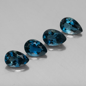 Achetez naturel ct bleue topaze gems, en forme de poire, en provenance brésil chez gemselect. en stock, livraison internationale!