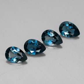 Achetez naturel ct bleue topaze gems, en forme de poire, en provenance brésil chez gemselect. en stock, livraison internationale!