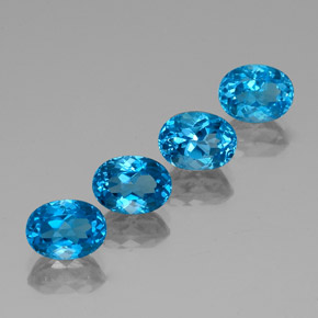 Achetez naturel ct bleue topaze gems, coupe ovale, en provenance brésil chez gemselect. en stock, livraison internationale!