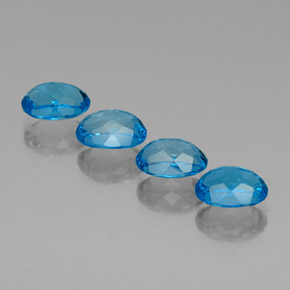 Achetez naturel ct bleue topaze gems, coupe ovale, en provenance brésil chez gemselect. en stock, livraison internationale!