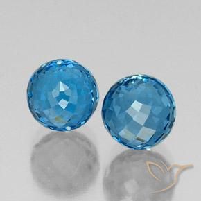 Shop natural 8.89ct Bleu Suisse Topaze gems, Sphère / Boule, from Brésil at GemSelect. In stock, global shipping!