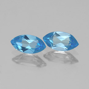 Achetez naturel ct bleue topaze gems, marquise, en provenance brésil chez gemselect. en stock, livraison internationale!
