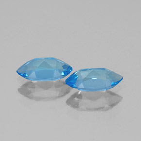 Achetez naturel ct bleue topaze gems, marquise, en provenance brésil chez gemselect. en stock, livraison internationale!