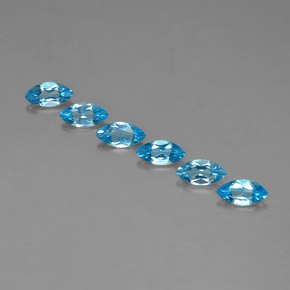 Achetez naturel ct bleue topaze gems, marquise, en provenance brésil chez gemselect. en stock, livraison internationale!