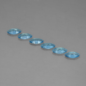 Achetez naturel ct bleue topaze gems, marquise, en provenance brésil chez gemselect. en stock, livraison internationale!