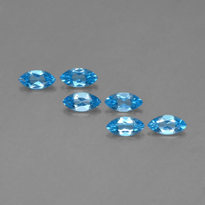 Achetez naturel ct bleue topaze gems, marquise, en provenance brésil chez gemselect. en stock, livraison internationale!