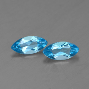 Achetez naturel ct bleue topaze gems, marquise, en provenance brésil chez gemselect. en stock, livraison internationale!