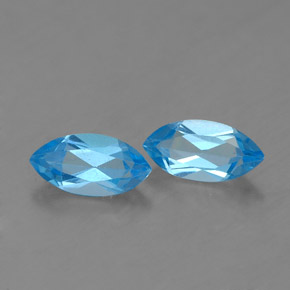 Achetez naturel ct bleue topaze gems, marquise, en provenance brésil chez gemselect. en stock, livraison internationale!