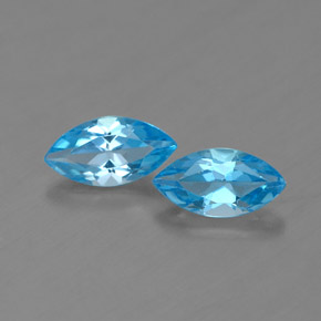 Achetez naturel ct bleue topaze gems, marquise, en provenance brésil chez gemselect. en stock, livraison internationale!