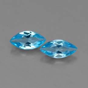 Achetez naturel ct bleue topaze gems, marquise, en provenance brésil chez gemselect. en stock, livraison internationale!