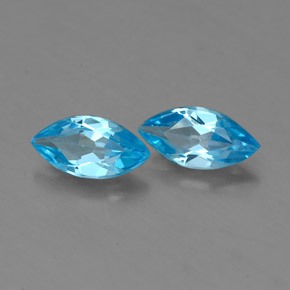 Achetez naturel ct bleue topaze gems, marquise, en provenance brésil chez gemselect. en stock, livraison internationale!