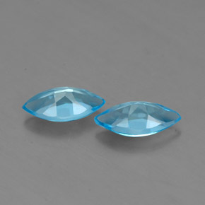 Achetez naturel ct bleue topaze gems, marquise, en provenance brésil chez gemselect. en stock, livraison internationale!