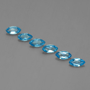 Achetez naturel 2,43ct bleue topaze gems, marquise, en provenance brésil chez gemselect. en stock, livraison internationale!