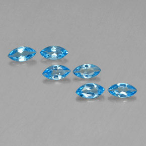 Achetez naturel 2,55ct bleue topaze gems, marquise, en provenance brésil chez gemselect. en stock, livraison internationale!
