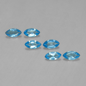 Achetez naturel 2,46ct bleu suisse topaze gems, marquise, en provenance brésil chez gemselect. en stock, livraison internationale!
