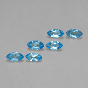 Achetez naturel 2,46ct bleu suisse topaze gems, marquise, en provenance brésil chez gemselect. en stock, livraison internationale!