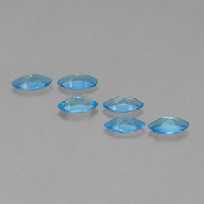 Achetez naturel 2.81ct Bleu Suisse Topaze gems, Marquise, En provenance Brésil chez GemSelect. En stock, livraison internationale!