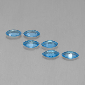 Achetez naturel 2.63ct Bleu Suisse Topaze gems, Marquise, En provenance Brésil chez GemSelect. En stock, livraison internationale!