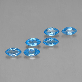 Achetez naturel 2,69ct bleue topaze gems, marquise, en provenance brésil chez gemselect. en stock, livraison internationale!