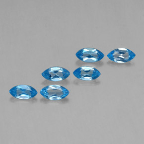 Achetez naturel 2.76ct Bleu Suisse Topaze gems, Marquise, En provenance Brésil chez GemSelect. En stock, livraison internationale!