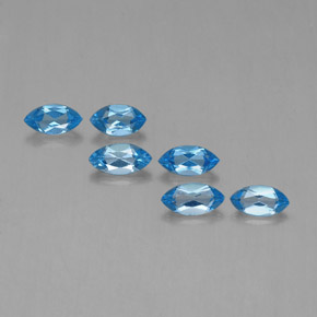 Achetez naturel 2,55ct bleue topaze gems, marquise, en provenance brésil chez gemselect. en stock, livraison internationale!