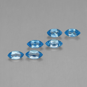 Achetez naturel 2,55ct bleue topaze gems, marquise, en provenance brésil chez gemselect. en stock, livraison internationale!