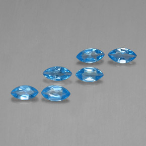 Achetez naturel 2,63ct bleue topaze gems, marquise, en provenance brésil chez gemselect. en stock, livraison internationale!