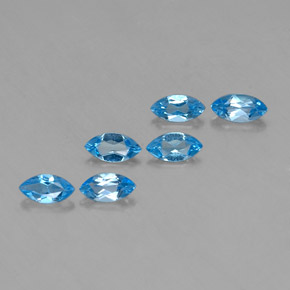Achetez naturel 2,76ct bleue topaze gems, marquise, en provenance brésil chez gemselect. en stock, livraison internationale!