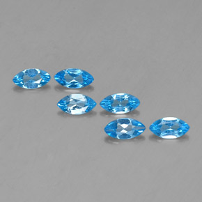 Achetez naturel ct bleue topaze gems, marquise, en provenance brésil chez gemselect. en stock, livraison internationale!